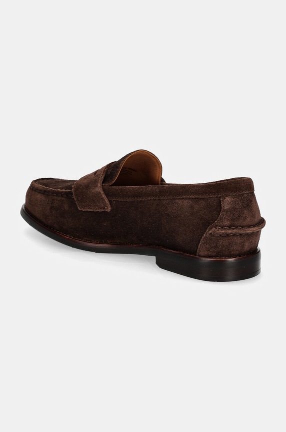 Obuća Mokasinke od brušene kože Polo Ralph Lauren Alston Penny 803945281001.201 smeđa