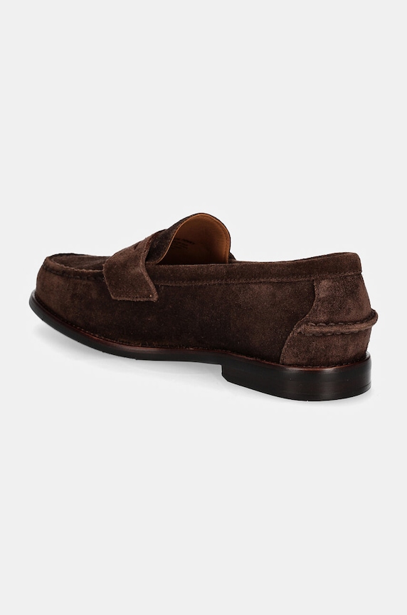 Obuća Mokasinke od brušene kože Polo Ralph Lauren Alston Penny 803945281001.201 smeđa