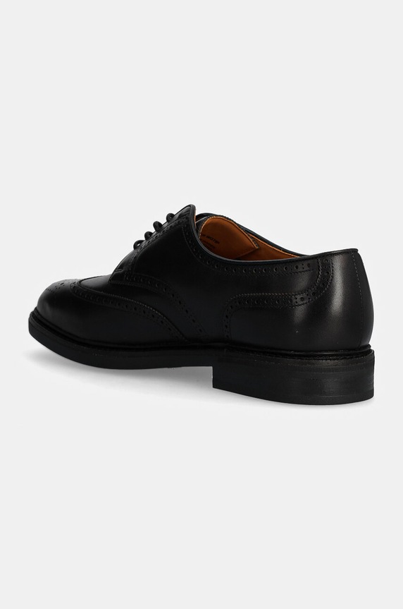 Scarpe Polo Ralph Lauren scarpe in pelle Asher Wgtip 803955640002.001 nero