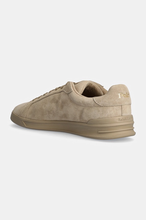Παπούτσια Σουέτ sneakers Polo Ralph Lauren Hrt Ct II 809877601001.250 μπεζ