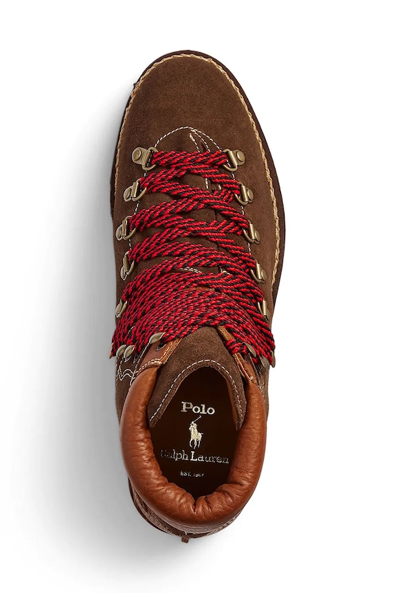 Polo Ralph Lauren leather winter boots Alpine Boot brown 812845751002.200