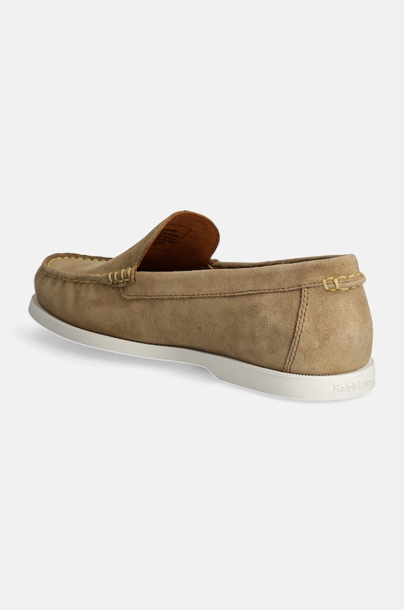 Încălțăminte Polo Ralph Lauren mocasini din piele intoarsa Merton Vnetn 803932196001.200 bej