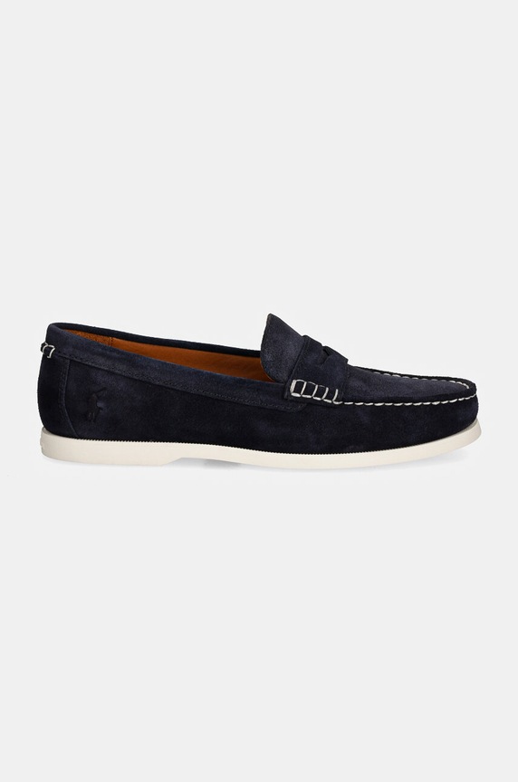 Polo Ralph Lauren suede loafers Merton Penny 803945275001.410 navy AW24