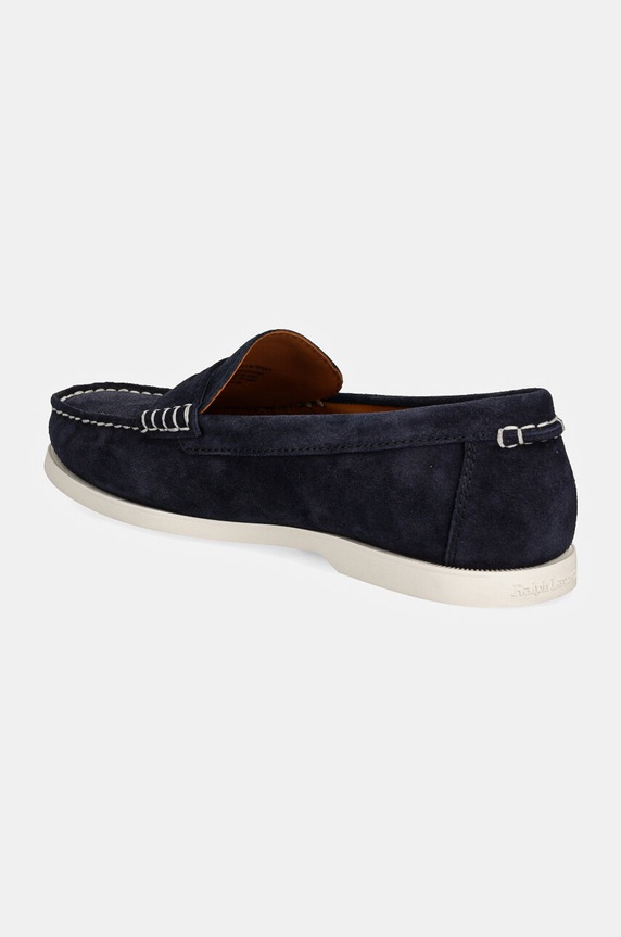 Shoes Polo Ralph Lauren suede loafers Merton Penny 803945275001.410 navy