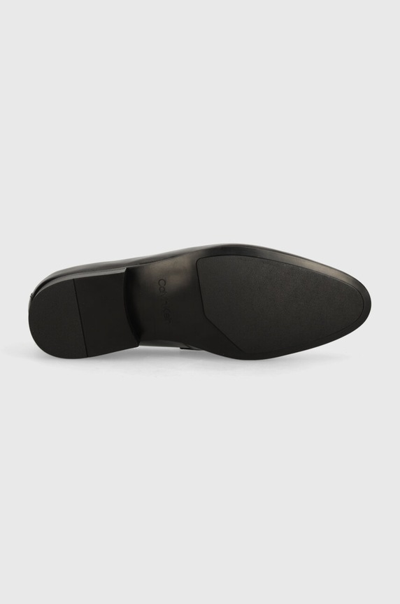 Calvin Klein mokasyny skórzane HM0HM01503 HM0HM01503 czarny