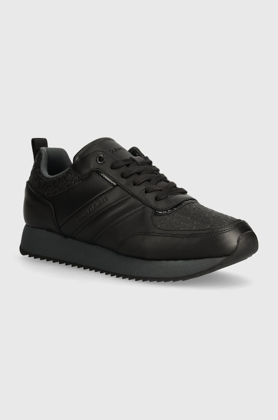 Calvin Klein sneakersy HM0HM01499 imitacja skóry licowej czarny HM0HM01499