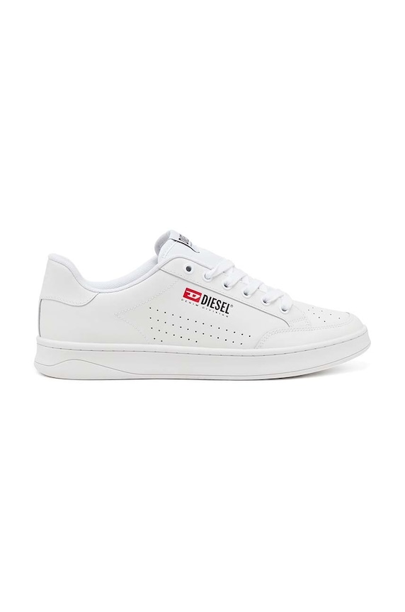 Diesel sneakers din piele S-Athene Vtg mic de statură alb Y03282.P6325.T1003