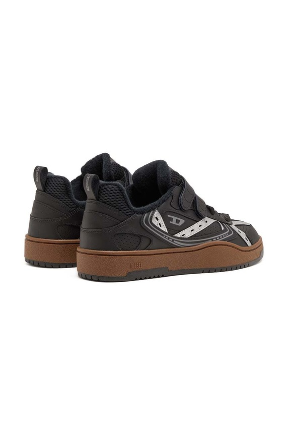 Παπούτσια Δερμάτινα sneakers Diesel S-Ukiyo Skt Y03407.P6904.H3811 μαύρο