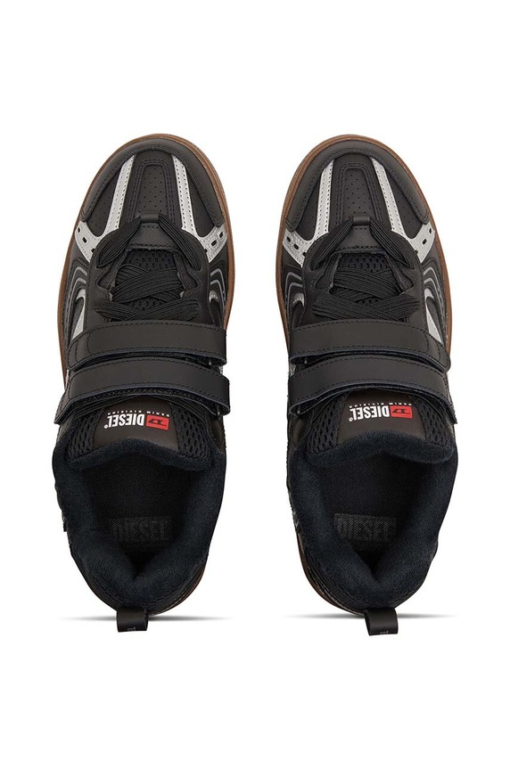 Δερμάτινα sneakers Diesel S-Ukiyo Skt μαύρο Y03407.P6904.H3811