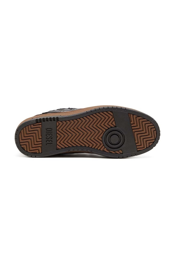 Δερμάτινα sneakers Diesel S-Ukiyo Skt Y03407.P6904.H3811 μαύρο