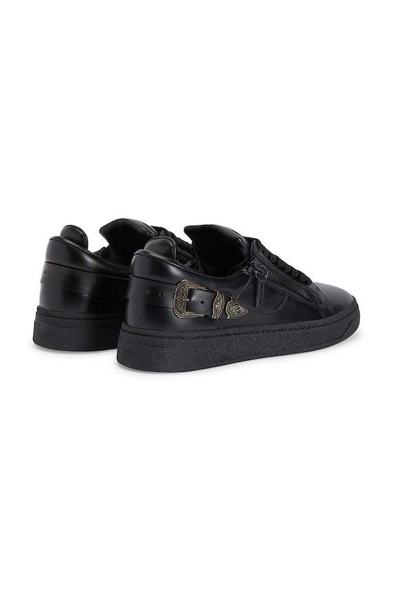 Взуття Шкіряні кросівки Giuseppe Zanotti GZ RU40023.001 чорний