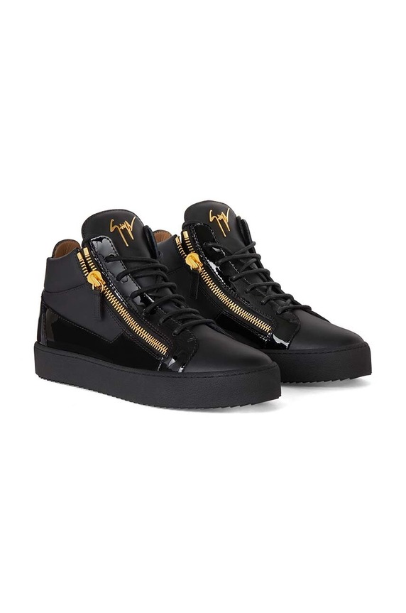 Kožené tenisky Giuseppe Zanotti May London RU00011.003 černá AW24