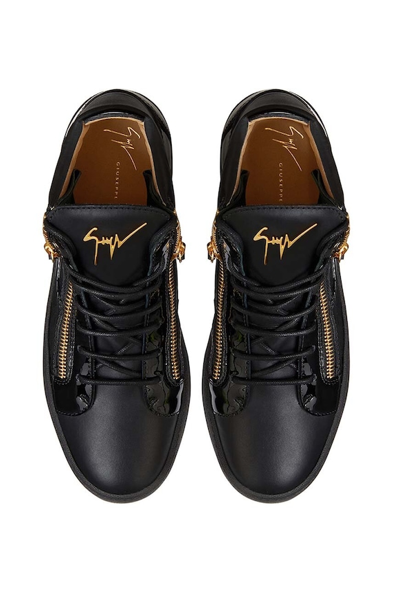 Kožené tenisky Giuseppe Zanotti May London černá RU00011.003
