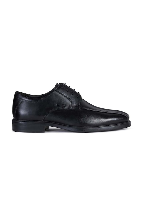 Geox półbuty skórzane U BRANDOLF eleganckie czarny U024VA.00043.C9999