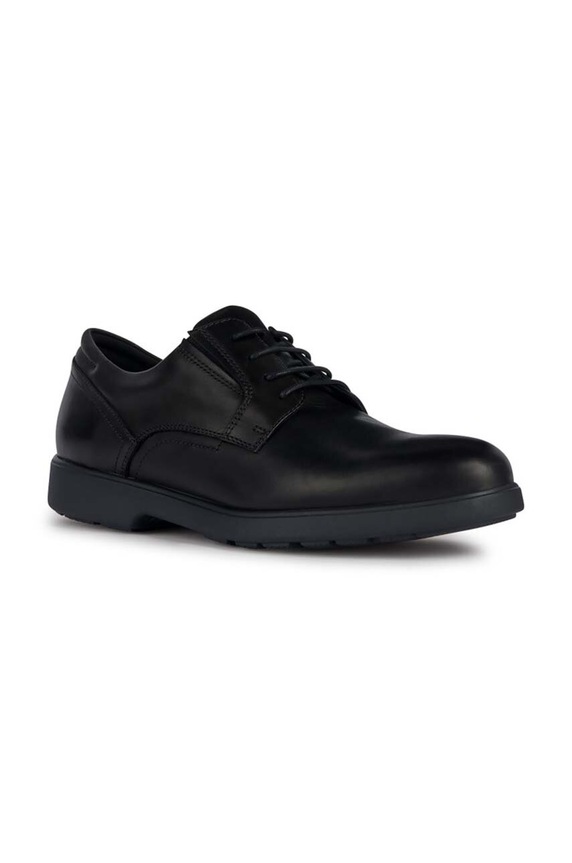 Geox scarpe in pelle U SPHERICA EC11 U35EFA.00043.C9999 nero AW24