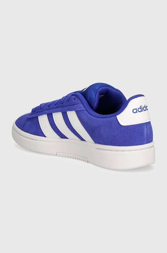 Obuwie adidas sneakersy zamszowe Grand Court Alpha IH3846 niebieski