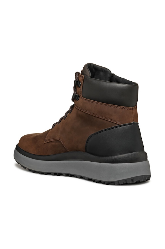 Kotníkové boty Geox U GRANITO + GRIP B A hnědá U36FZC.0FF50.C0196