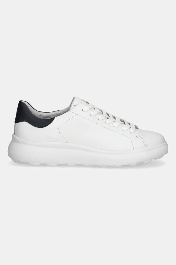 Kožené sneakers boty Geox U SPHERICA EC4.1 U45FUA.00043.C1000 bílá NC24