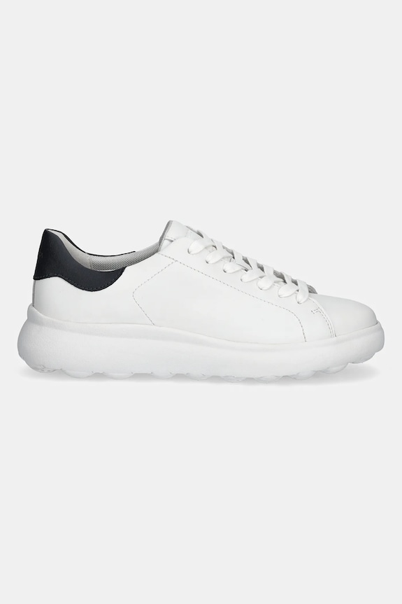 Kožené sneakers boty Geox U SPHERICA EC4.1 U45FUA.00043.C1000 bílá NC24