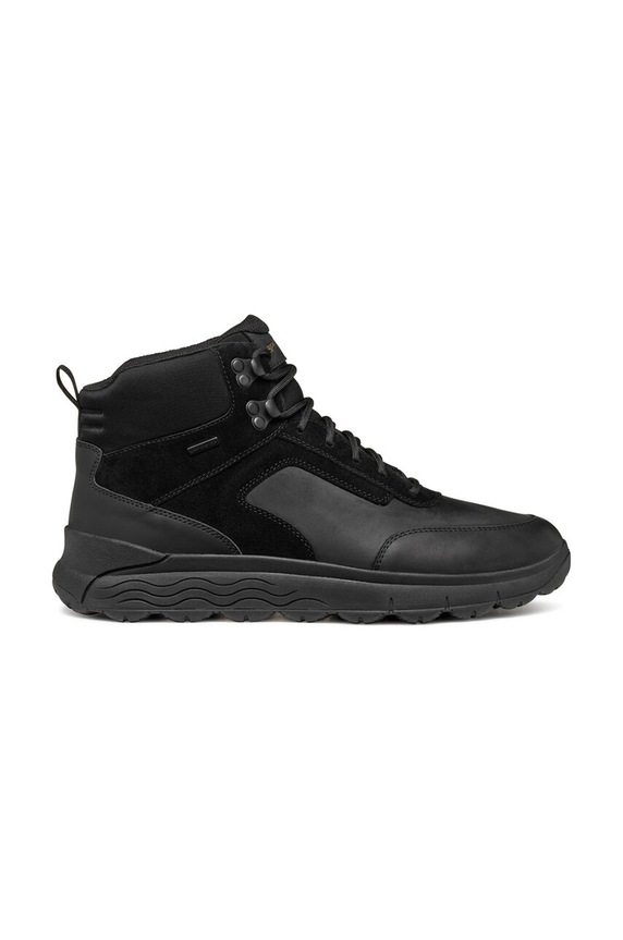 Geox buty wysokie U SPHERICA 4X4 B ABX skóra licowa czarny U46FDB.0FF22.C9999