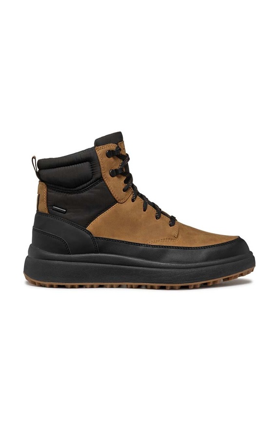 Geox buty wysokie U GRANITO + GRIP B A skóra licowa brązowy U46FZB.0FFFU.C2041