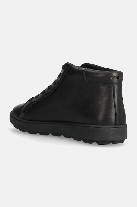 Obuwie Geox sneakersy skórzane U SPHERICA ECUB-1 U46GPA.00085.C9999 czarny