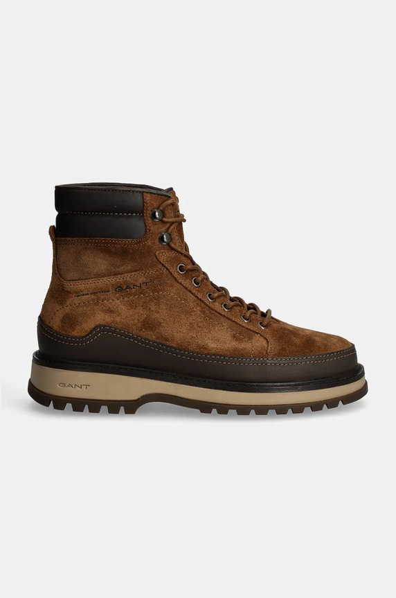 Semišové boty Gant Clafton 29643742.G771 hnědá AW24