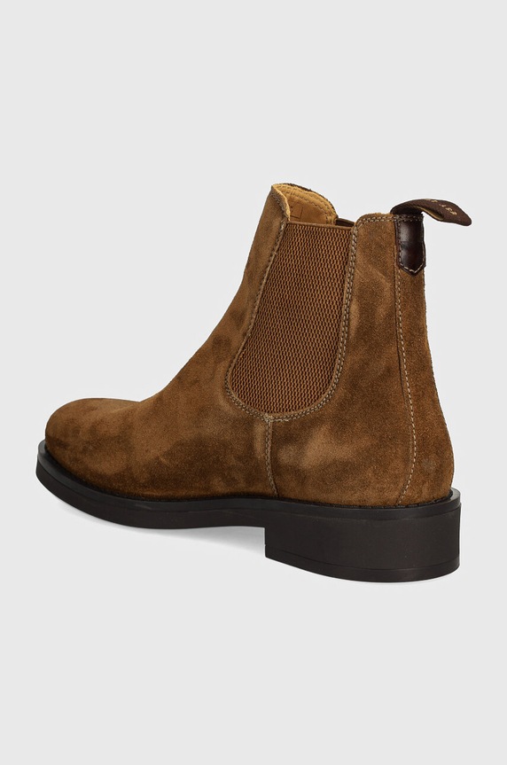 Обувки Велурени боти челси Gant Prepdale 29653750.G771 кафяв