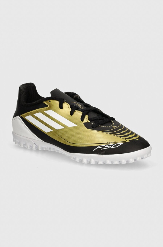 adidas Performance ghete de fotbal turfy F50 Club Messi textil aur IG9330
