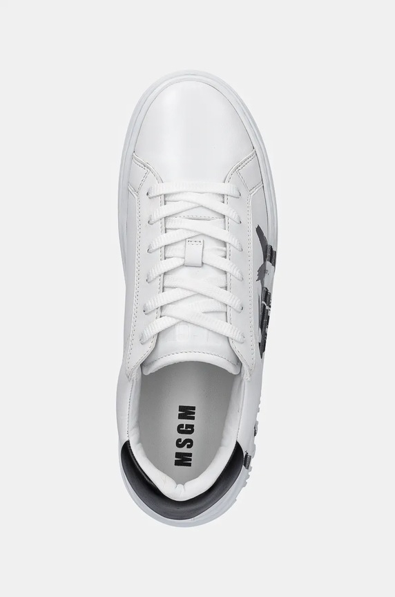 MSGM sneakers din piele alb 3740MS506.924.01