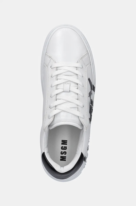 MSGM sneakers din piele alb 3740MS506.924.01