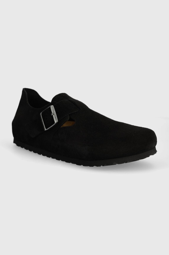 Birkenstock suede shoes London suede black 1028103