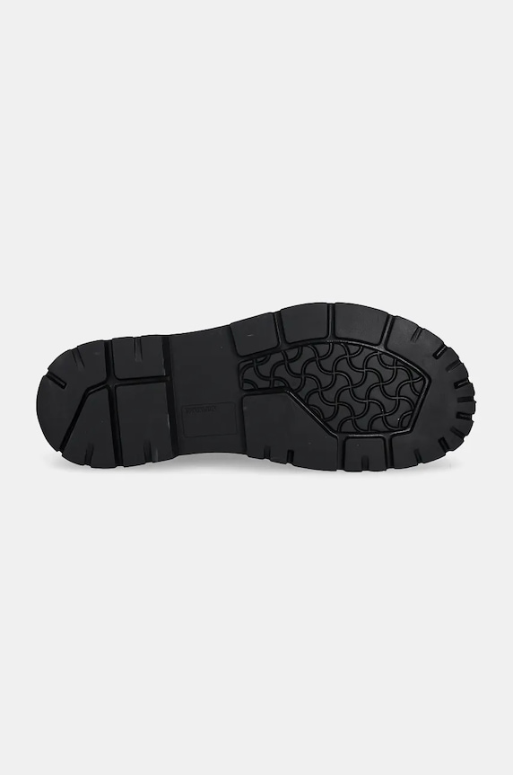 Birkenstock scarpe in nubuck Highwood Lace Low 1028093 marrone