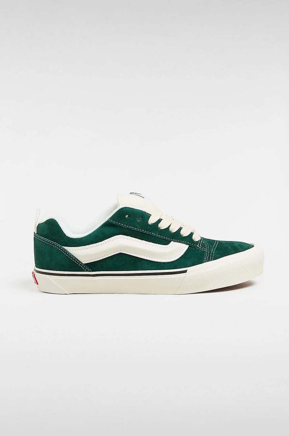 Tenisky Vans Knu Skool semišová kůže zelená VN000CS0CX21