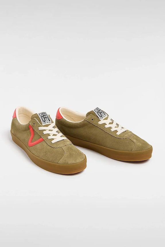 Σουέτ sneakers Vans Sport Low VN000CTDBIS1 πράσινο AW24