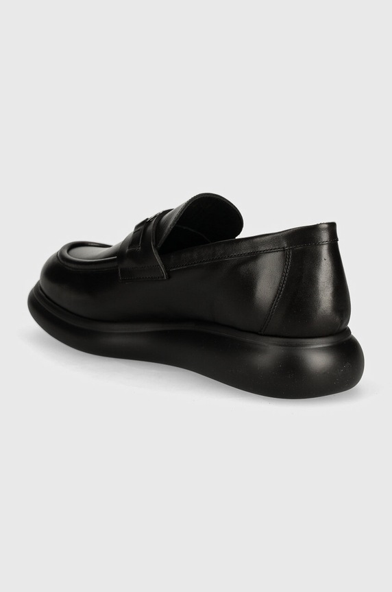 Încălțăminte Karl Lagerfeld mocasini de piele GRANBY KL22314.00X negru