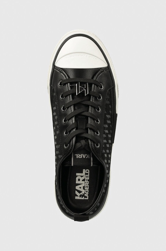 Karl Lagerfeld tenisówki KAMPUS czarny KL50424.H07