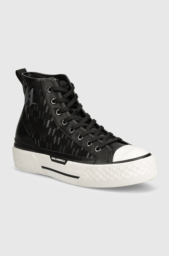Karl Lagerfeld trampki KAMPUS MAX KL50454.H07 czarny AW25