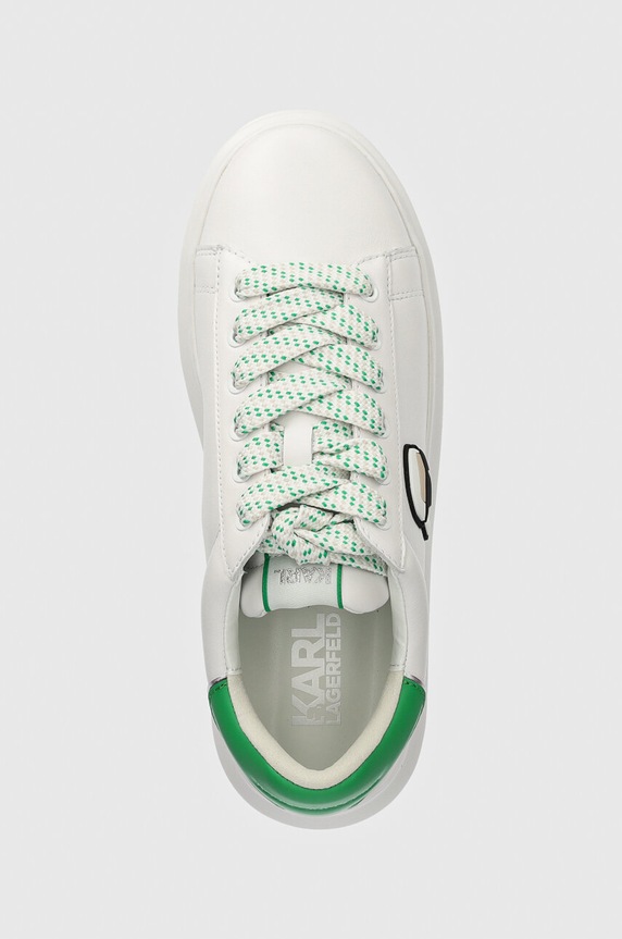 Karl Lagerfeld sneakersy skórzane KAPRI MENS biały KL52528.01F