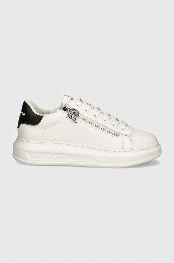 Δερμάτινα sneakers Karl Lagerfeld KAPRI MENS KL52564.011 λευκό AW24