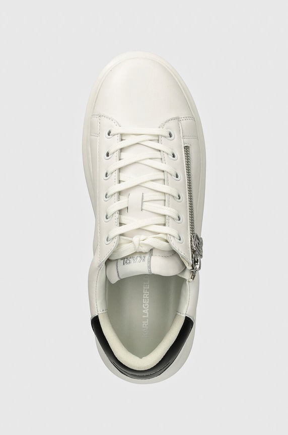 Δερμάτινα sneakers Karl Lagerfeld KAPRI MENS λευκό KL52564.011