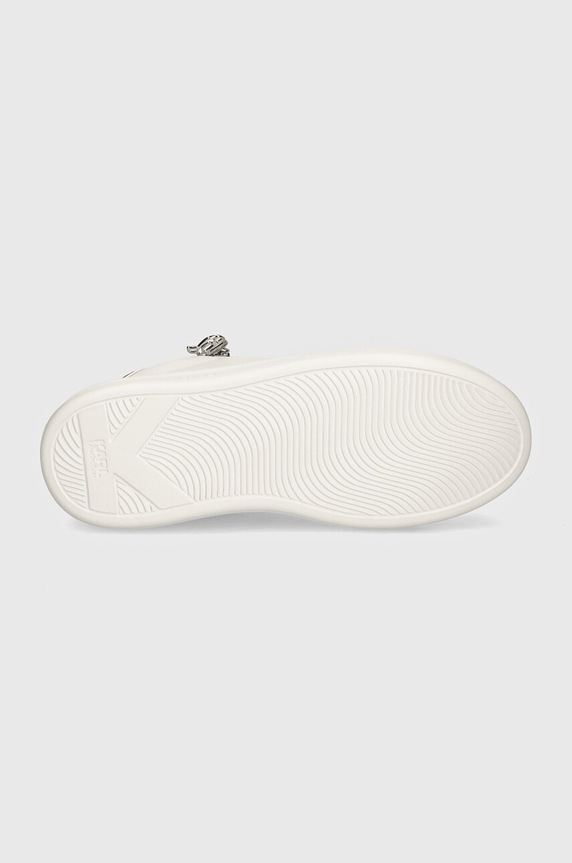Δερμάτινα sneakers Karl Lagerfeld KAPRI MENS KL52564.011 λευκό
