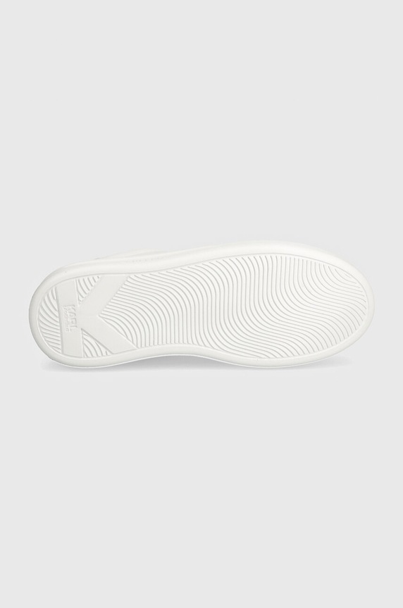 Karl Lagerfeld sneakers in pelle KAPRI MENS KL52575N.01W bianco