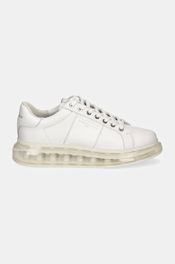 Kožené tenisky Karl Lagerfeld KAPRI KUSHION KL52626.01W bílá AW24