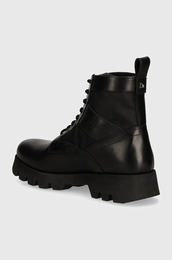 Obuwie Karl Lagerfeld trapery skórzane Terra KL11164.400 czarny