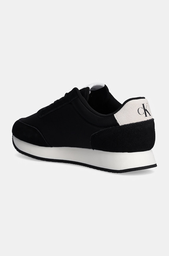 Παπούτσια Sneakers Calvin Klein Jeans RETRO RUNNER ICONIC SNK YM0YM01119 μαύρο