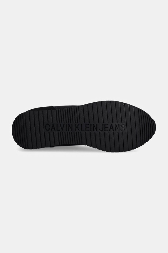 Sneakers Calvin Klein Jeans RETRO RUNNER ICONIC SNK YM0YM01119 μαύρο