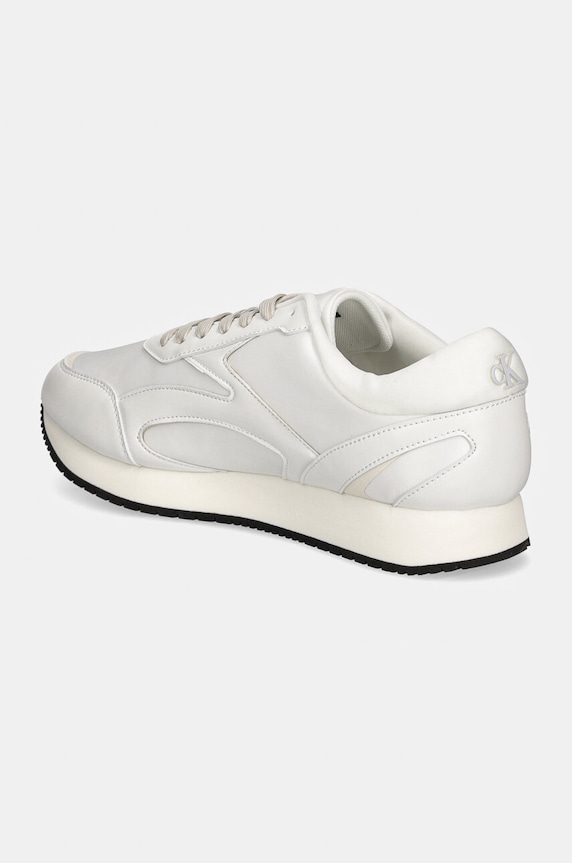 Obuv Tenisky Calvin Klein Jeans RETRO RUNNER MULTILAYER YM0YM01117 biela