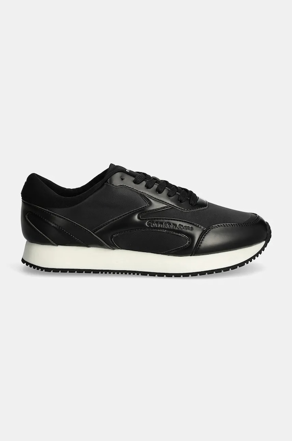 Calvin Klein Jeans sneakersy RETRO RUNNER MULTILAYER YM0YM01117 czarny NC24