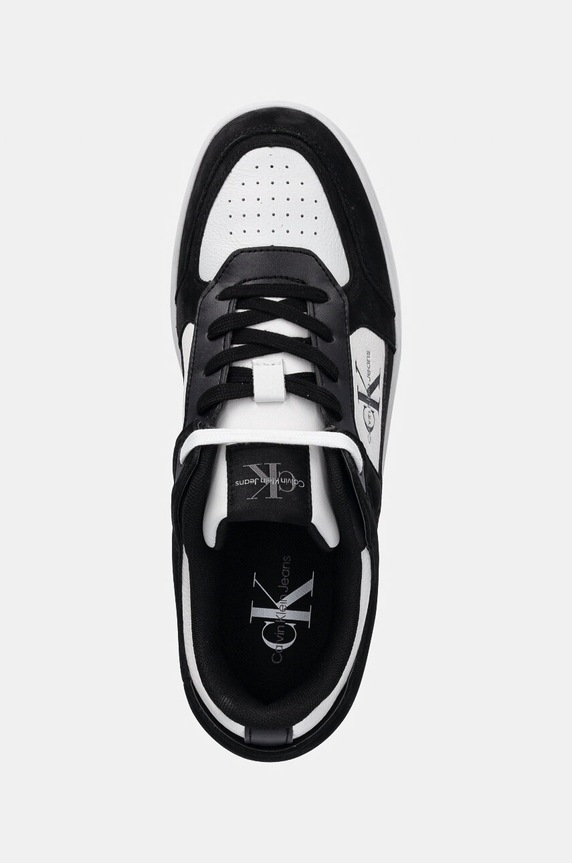 Calvin Klein Jeans sneakersy BASKET CUP LOW LACEUP AUTHENTIC czarny YM0YM01110